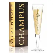 CHAMPUS CHAMPAGNE GLASS by SVEN DOGS - Key to Happiness!