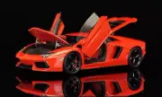 AUTOart 1/43 Alloy fully open car model Lamborghini Aventador LP700-4 Orange