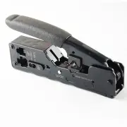 Network Telecom Crimping Tool For RJ45 RJ11 Cat7 Cat6A Cat5 Modular Plugs Metal Plier Crimper Combo