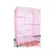 【貓籠】大型粉色3尺雙層貓籠-收納方便