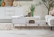 HENSLEY White Coffee Table