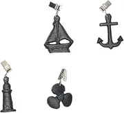 Picnic Blanket Pendant Iron Material Tablecloth Clips Secure Outdoor Setting Weights