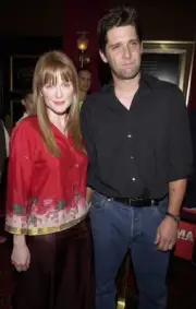 Julianne Moore and Bart Freundlich at "Artificial Intelligence: AI- Old Photo