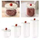 Elegant Glass Food Storage Container Set for Kitchen Organization