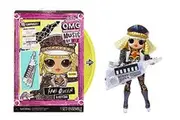 L.O.L. Surprise! Remix Rock Fame Queen Fashion Doll with 15 Surprises Including Keytar, Outfit, Shoes, Stand, Lyric Magazine, and Record Player Playset - Kids Gift, Toys for Girls Boys Ages 4 5 6 7+