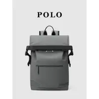 在飛比找ETMall東森購物網優惠-Polo男士雙肩包商務旅行大容量電腦包時尚通勤出差高級感背包