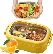 Stainless Steel Lunch Box for Kids, Insulated, Leakproof, Adorable Duck Design for School, Daycare