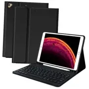 Keyboard Case for iPad 10.2" 9th 8th 7th Generation, with Detachable Black