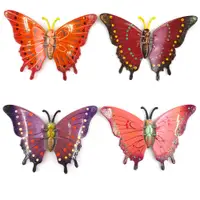 在飛比找蝦皮購物優惠-花園店面裝飾佈置 彩繪蝴蝶(顏色隨機出貨)