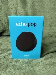 Amazon Echo Pop Newest Model, Smallest Alexa Speaker, Compatible with Any Room