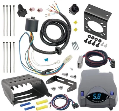 Tekonsha Prodigy P2 Brake Control For 16-24 Pilot w 7-Way Wiring Harness Bracket