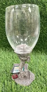 Vintage The Wizard Of Oz Land Of Oz Comstock Pewter Tornado Wine Glass Rare Wow