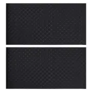 2 Pcs Sound Insulation Cotton Double Sided Tape Adhesive Foam Strip