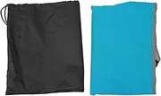 Toddler Airplane Seat Extender Foldable, Portable Kids Airplane Bed, Toddler Airplane Bed for Airplane Travel Accessories (Cielo blu)