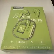 Brand New True Wireless Green Headphones Earbuds Ultrapods Max Wireless 5.3