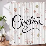 Rose Gold Snowflake Snowball 72x72 inches Christmas Decoration Adorn Gold a