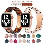 Resin Loop Strap For Apple Watch Series 8 7 6 se 5 Band iWatch 44 45mm Bracelet