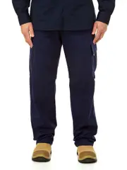 King Gee Work Cool 2 Rip Stop Pants Navy