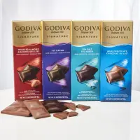 在飛比找蝦皮購物優惠-GODIVA 醇享系列巧克力磚（4種口味）