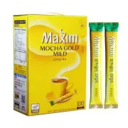 Maxim Mocha Gold Mild Korean Coffee Mix Instant 100 stick(new)