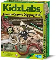 4M KidzLabs Creepy Crawly Digging Kit, Multicolor