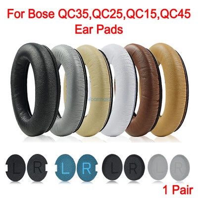 Replacement Lambskin Ear Pads for Bose QC35,QC25,QC15,QC45 Headphones