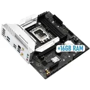 Motherboard M-ATX B760M DDR4 16GB RAM Core i5 CPU 12 13 Gen Gaming Pcie 4.0 PC