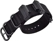[Ritche] Military Ballistic Nylon Strap Replacement Watch Bands Compatible with Watch Model DW-5600 / GWM-5610 / DWE-5600 / GMW-B5000 / GM-5600 / GW-B5600 / DW-D5500 / DW-5305, Valentine's day gifts for