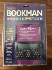 Brand New Franklin Bookman FLX-440 Expandable Electronic Book Movie Views 1996