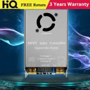 450W Step-up MPPT Solar Controller LED Display Intelligent Cooling Fan