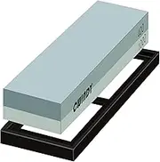 Knife Sharpening Sharpener Stone Whetstone Waterstone 400 1000 Grit, Silicon Non Slip Base Ebook Included for Kitchen Knives, Tactical Knives, Scissors, Razors, Swords and More