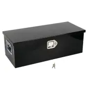30"X13"X10" Smooth Aluminum Tool box Trailer Pickup Truck Bed Storage Toolbox