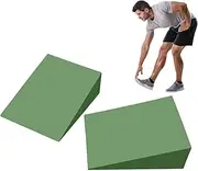 Yoga Foam Wedge | Calf Stretch Wedge | Slant Board For Yoga | Squat Calf Stretcher Block | Foam Stretching | Balance Strengthening | For Stretching Weightlifting