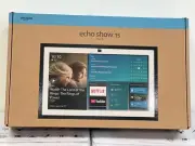 New Echo Show 15 2nd Gen 15.6in smart display w/Alexa Fire TV or Remote Control
