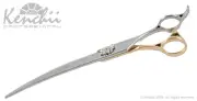 Kenchii Grooming Lisa Leady Shears 8" Choose Straight or Curved, 30 Teeth or Set