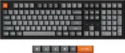 Keychron K10 Max QMK Custom Wireless Mechanical Keyboard, Full Size Hot-Swappable Bluetooth/2.4 GHz/Wired with RGB Backlight Programmable Super Brown Switch, PBT Keycaps for Mac Windows Linux