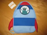 NWT Gymboree Space Voyager Blue Alien Space Ship Lunch Box Bag