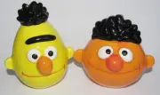 Bert & Ernie Salt & Pepper Shakers New / Ceramic / Sesame Street
