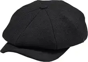 [POUDAY] Newsboy Hat for Men Boys Boston Scally Cap Irish Cap Newsies Cabbie Hat for Men Flat Summer Newboy Cap