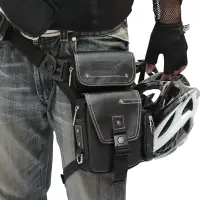 在飛比找樂天市場購物網優惠-JR騎行機車摩托車腿包綁腿腰包戰術挎包男士斜挎包軍迷工具包防