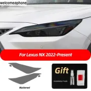 Pre-cut Headlights Smoke Paint Protection Vinyl Tint Wrap Film For Lexus NX 2022 (for: Lexus)
