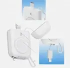 3 IN 1 Magnetic Power Bank Portable Mini Charger For Apple Watch iPhone Android