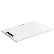 Electric Heating Tray with Adjustable Temperature Folding Warming Placemat Silicone Fast Heating for Family EU Plug White