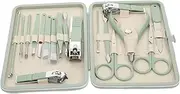 Healeved Nail Clipper Set 18pc Manicure Tools Nail Clippers Scissors Nippers Stainless Steel for Home Travel