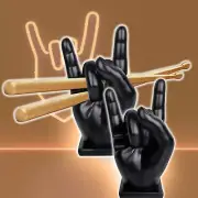 2PCS Drumstick Display Stand Rack Drum Stick Holder Wand Gesture Sticks Case