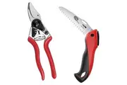 Felco Model 6 Compact Set - small hand secateurs and folding pruning saw