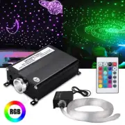12V RGBW LED Star & Meteor Ceiling Light Kit 300Pcs Fiber Optic For Hot Rod Car (for: Jensen)