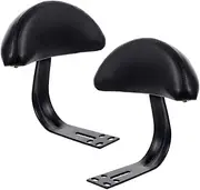 CLISPEED 2Pcs Backrest for Bike with Sponge Padded Cushion Durable Safety Support for Electric Scooters and Bicycles Easy Installation Compact Design for Enhanced Comfort