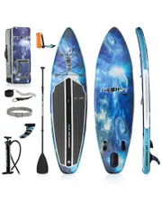 SereneLife Rising Flow Inflatable Paddleboard
