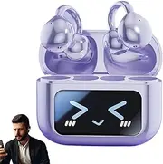 Lightweight Wireless Headset, Clip On Earbuds, Noise Cancelling, Comfortable Fit, Sturdy and Long Battery Life, Great for Running, Exercising, Cycling